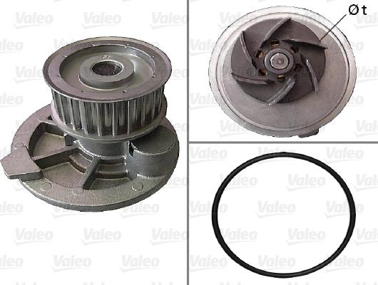 Valeo 506856 - Vodena pumpa www.molydon.hr