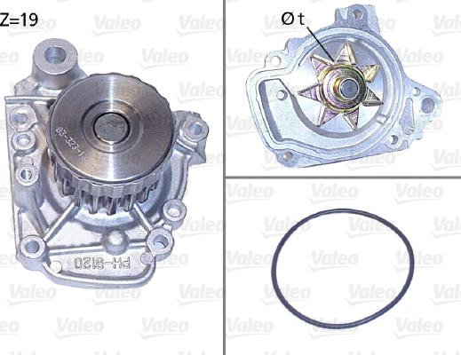 Valeo 506811 - Vodena pumpa www.molydon.hr