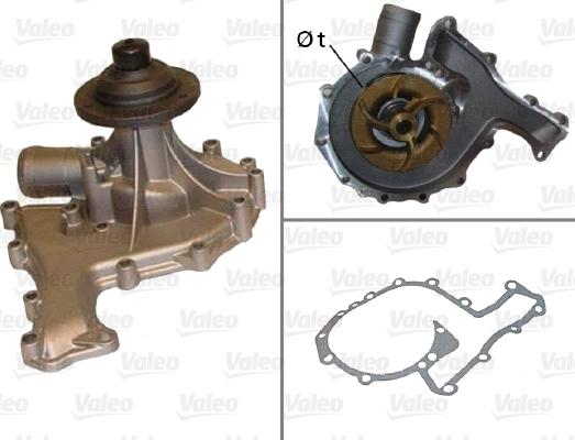 Valeo 506830 - Vodena pumpa www.molydon.hr