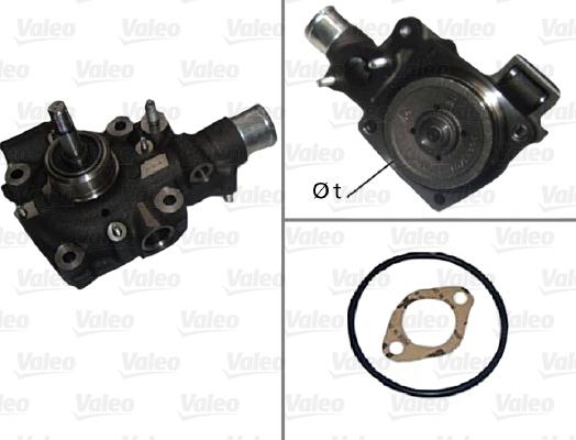 Valeo 506304 - Vodena pumpa www.molydon.hr