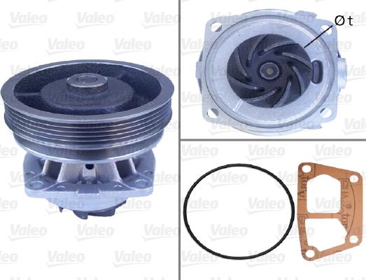 Valeo 506379 - Vodena pumpa www.molydon.hr