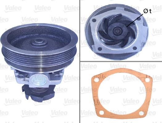 Valeo 506299 - Vodena pumpa www.molydon.hr