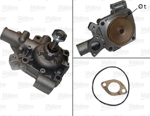 Valeo 506248 - Vodena pumpa www.molydon.hr