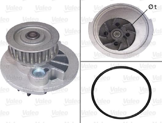 Valeo 506785 - Vodena pumpa www.molydon.hr