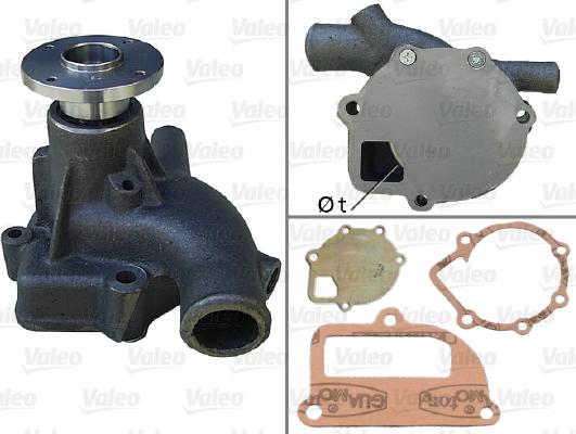 Valeo 506779 - Vodena pumpa www.molydon.hr