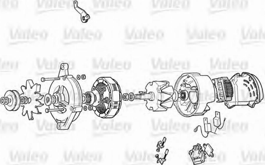 Valeo 513001A - Regulator napona generatora www.molydon.hr