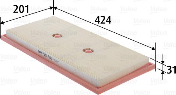 Valeo 585488 - Filter za zrak www.molydon.hr