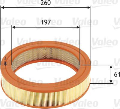 Valeo 585698 - Filter za zrak www.molydon.hr