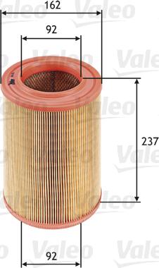 Valeo 585645 - Filter za zrak www.molydon.hr