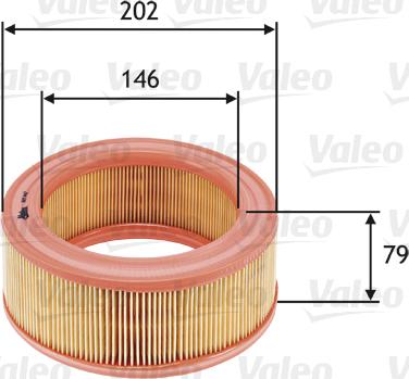 Valeo 585642 - Filter za zrak www.molydon.hr