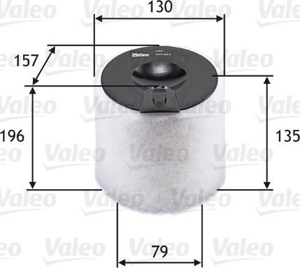 Valeo 585663 - Filter za zrak www.molydon.hr