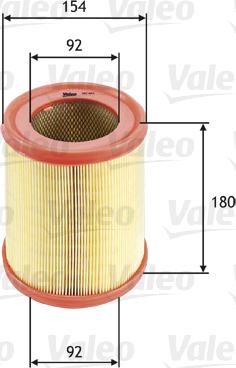 Valeo 585604 - Filter za zrak www.molydon.hr