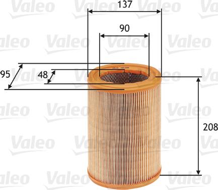 Valeo 585608 - Filter za zrak www.molydon.hr