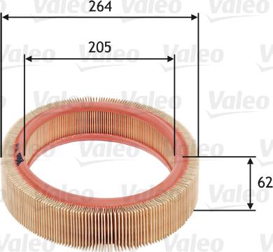 Valeo 585607 - Filter za zrak www.molydon.hr