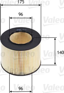 Valeo 585683 - Filter za zrak www.molydon.hr