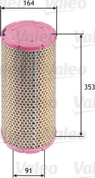 Valeo 585624 - Filter za zrak www.molydon.hr