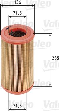 Valeo 585622 - Filter za zrak www.molydon.hr