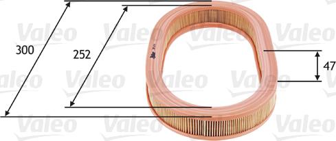 Valeo 585674 - Filter za zrak www.molydon.hr