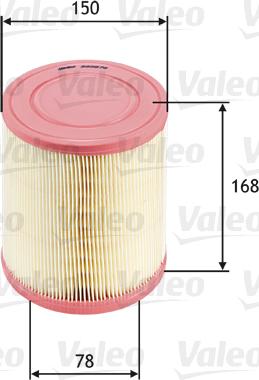 Valeo 585676 - Filter za zrak www.molydon.hr