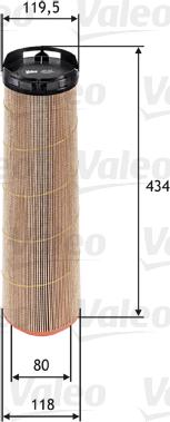 Valeo 585670 - Filter za zrak www.molydon.hr