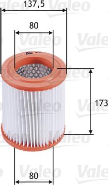 Valeo 585677 - Filter za zrak www.molydon.hr