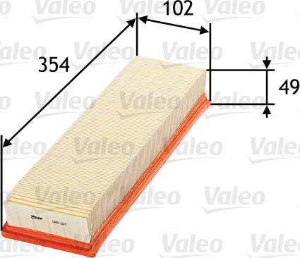 Valeo 585114 - Filter za zrak www.molydon.hr