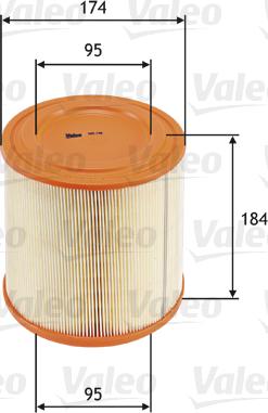 Valeo 585740 - Filter za zrak www.molydon.hr