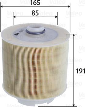 Valeo 585760 - Filter za zrak www.molydon.hr