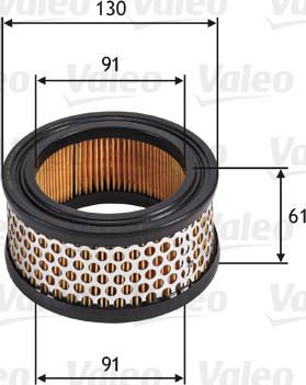 Valeo 585702 - Filter za zrak www.molydon.hr