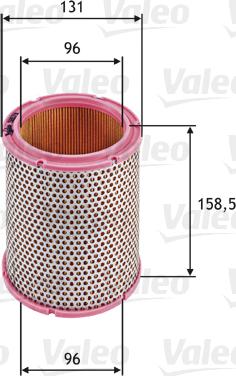 Valeo 585711 - Filter za zrak www.molydon.hr