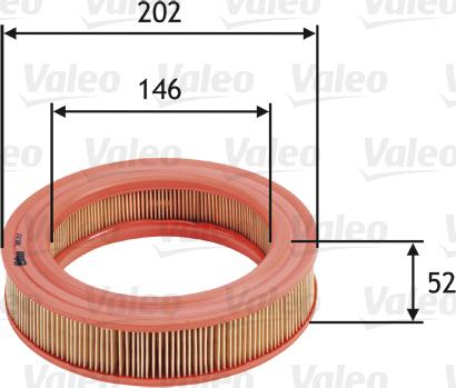 Valeo 585717 - Filter za zrak www.molydon.hr