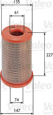 Valeo 585738 - Filter za zrak www.molydon.hr