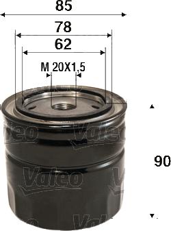 Valeo 586089 - Filter za ulje www.molydon.hr