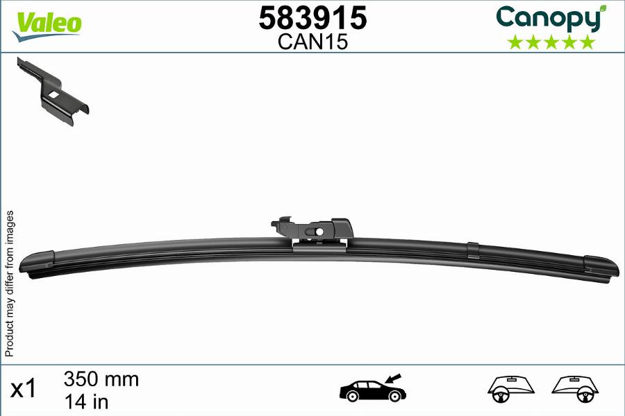 Valeo 583915 - Metlica brisača www.molydon.hr