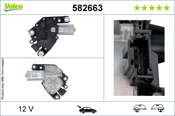 Valeo 582663 - Motor brisača www.molydon.hr