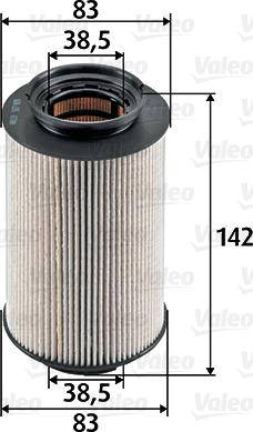 Valeo 587909 - Filter za gorivo www.molydon.hr