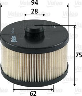 Valeo 587929 - Filter za gorivo www.molydon.hr