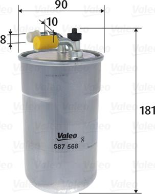 Valeo 587568 - Filter za gorivo www.molydon.hr