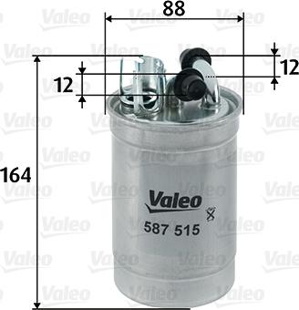 Valeo 587515 - Filter za gorivo www.molydon.hr