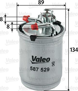 Valeo 587529 - Filter za gorivo www.molydon.hr