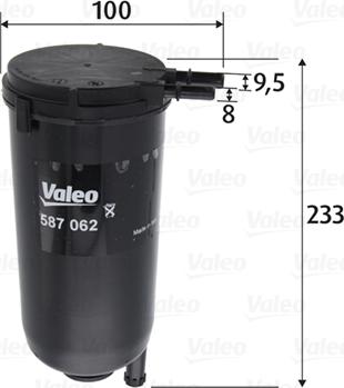 Valeo 587062 - Filter za gorivo www.molydon.hr