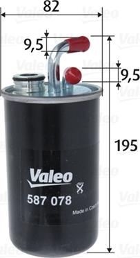 Valeo 587078 - Filter za gorivo www.molydon.hr