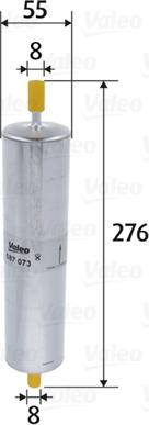 Valeo 587073 - Filter za gorivo www.molydon.hr