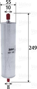 Valeo 587100 - Filter za gorivo www.molydon.hr