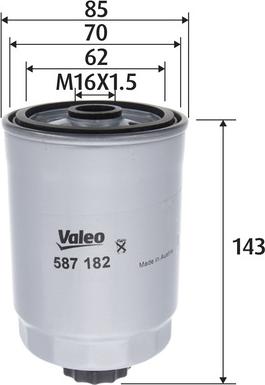 Valeo 587182 - Filter za gorivo www.molydon.hr