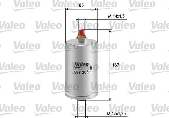 Valeo 587205 - Filter za ulje www.molydon.hr