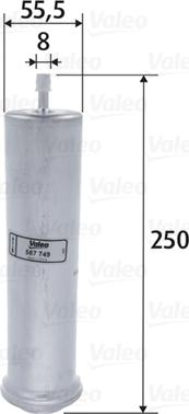 Valeo 587749 - Filter za gorivo www.molydon.hr