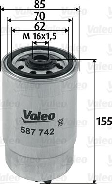 Valeo 587742 - Filter za gorivo www.molydon.hr