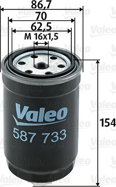 Valeo 587733 - Filter za gorivo www.molydon.hr