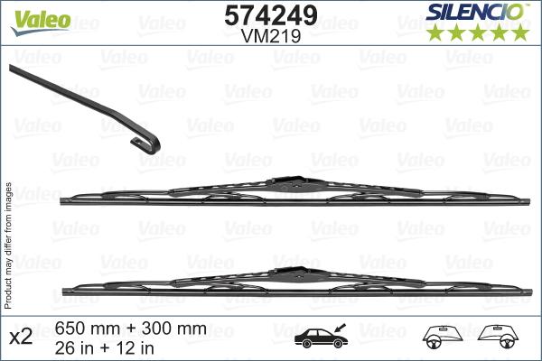 Valeo 574249 - Metlica brisača www.molydon.hr